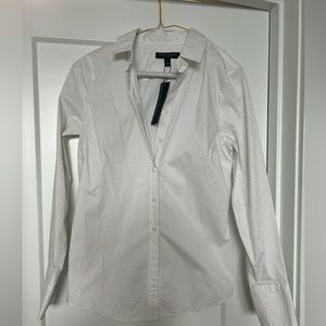 Banana Republic new with tags, button-down polkadot shirt